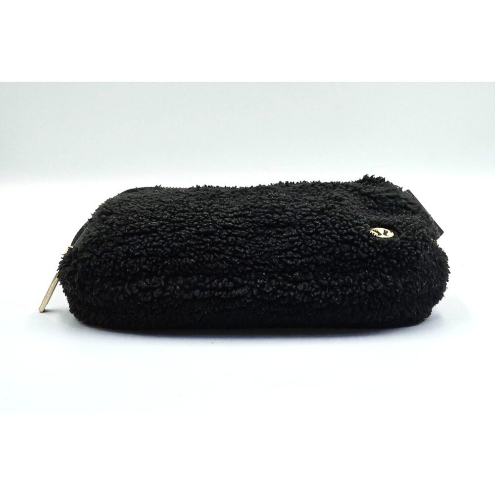 Lululemon Women's Black Sherpa Fleece Belt Bag Crossbody Waist Pack   3040 - Picture 12 of 15